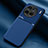 Custodia Silicone Ultra Sottile Morbida Cover con Magnetico per Vivo X90 Pro+ Plus 5G Blu