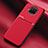 Custodia Silicone Ultra Sottile Morbida Cover con Magnetico per Xiaomi Mi 10i 5G Rosso