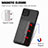 Custodia Silicone Ultra Sottile Morbida Cover con Magnetico S01D per Samsung Galaxy F62 5G