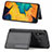 Custodia Silicone Ultra Sottile Morbida Cover con Magnetico S01D per Samsung Galaxy M10S