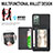 Custodia Silicone Ultra Sottile Morbida Cover con Magnetico S01D per Samsung Galaxy Note 20 5G