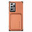 Custodia Silicone Ultra Sottile Morbida Cover con Magnetico S01D per Samsung Galaxy Note 20 Ultra 5G