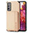 Custodia Silicone Ultra Sottile Morbida Cover con Magnetico S01D per Samsung Galaxy S20 Lite 5G