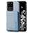 Custodia Silicone Ultra Sottile Morbida Cover con Magnetico S01D per Samsung Galaxy S20 Ultra 5G