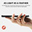 Custodia Silicone Ultra Sottile Morbida Cover con Magnetico S01D per Xiaomi Redmi 9