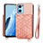 Custodia Silicone Ultra Sottile Morbida Cover con Magnetico S02D per Oppo Find X5 Lite 5G