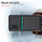 Custodia Silicone Ultra Sottile Morbida Cover con Magnetico S02D per Samsung Galaxy A02s