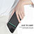 Custodia Silicone Ultra Sottile Morbida Cover con Magnetico S02D per Samsung Galaxy A12 Nacho