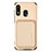 Custodia Silicone Ultra Sottile Morbida Cover con Magnetico S02D per Samsung Galaxy A30