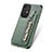 Custodia Silicone Ultra Sottile Morbida Cover con Magnetico S02D per Samsung Galaxy A53 5G Verde
