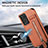 Custodia Silicone Ultra Sottile Morbida Cover con Magnetico S02D per Samsung Galaxy A72 4G