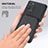 Custodia Silicone Ultra Sottile Morbida Cover con Magnetico S02D per Samsung Galaxy M02s
