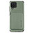 Custodia Silicone Ultra Sottile Morbida Cover con Magnetico S02D per Samsung Galaxy M12 Verde