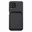 Custodia Silicone Ultra Sottile Morbida Cover con Magnetico S02D per Samsung Galaxy M62 4G Nero