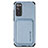 Custodia Silicone Ultra Sottile Morbida Cover con Magnetico S02D per Samsung Galaxy S20 Lite 5G