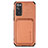 Custodia Silicone Ultra Sottile Morbida Cover con Magnetico S02D per Samsung Galaxy S20 Lite 5G