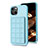 Custodia Silicone Ultra Sottile Morbida Cover con Magnetico S03D per Apple iPhone 13