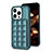 Custodia Silicone Ultra Sottile Morbida Cover con Magnetico S03D per Apple iPhone 14 Pro