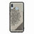 Custodia Silicone Ultra Sottile Morbida Cover con Magnetico S03D per Samsung Galaxy A30 Grigio