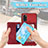 Custodia Silicone Ultra Sottile Morbida Cover con Magnetico S03D per Samsung Galaxy A41