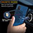 Custodia Silicone Ultra Sottile Morbida Cover con Magnetico S03D per Samsung Galaxy A71 5G
