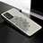 Custodia Silicone Ultra Sottile Morbida Cover con Magnetico S03D per Samsung Galaxy A72 5G Grigio