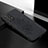 Custodia Silicone Ultra Sottile Morbida Cover con Magnetico S03D per Samsung Galaxy A72 5G Nero