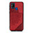 Custodia Silicone Ultra Sottile Morbida Cover con Magnetico S03D per Samsung Galaxy M31 Rosso