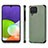 Custodia Silicone Ultra Sottile Morbida Cover con Magnetico S03D per Samsung Galaxy M32 4G Verde