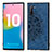 Custodia Silicone Ultra Sottile Morbida Cover con Magnetico S03D per Samsung Galaxy Note 10 5G