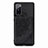 Custodia Silicone Ultra Sottile Morbida Cover con Magnetico S03D per Samsung Galaxy S20 FE (2022) 5G Nero