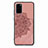 Custodia Silicone Ultra Sottile Morbida Cover con Magnetico S03D per Samsung Galaxy S20 Plus 5G Oro Rosa