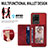 Custodia Silicone Ultra Sottile Morbida Cover con Magnetico S03D per Samsung Galaxy S20 Ultra