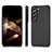 Custodia Silicone Ultra Sottile Morbida Cover con Magnetico S03D per Samsung Galaxy S24 5G Nero