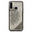 Custodia Silicone Ultra Sottile Morbida Cover con Magnetico S04D per Samsung Galaxy A20s Grigio