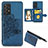 Custodia Silicone Ultra Sottile Morbida Cover con Magnetico S04D per Samsung Galaxy A52 5G