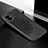 Custodia Silicone Ultra Sottile Morbida Cover con Magnetico S04D per Samsung Galaxy A71 5G Nero