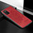 Custodia Silicone Ultra Sottile Morbida Cover con Magnetico S04D per Samsung Galaxy F02S SM-E025F Rosso