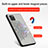 Custodia Silicone Ultra Sottile Morbida Cover con Magnetico S04D per Samsung Galaxy M60s