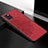 Custodia Silicone Ultra Sottile Morbida Cover con Magnetico S04D per Samsung Galaxy M60s Rosso