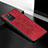 Custodia Silicone Ultra Sottile Morbida Cover con Magnetico S04D per Samsung Galaxy M80S Rosso