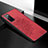 Custodia Silicone Ultra Sottile Morbida Cover con Magnetico S04D per Samsung Galaxy S20 Lite 5G Rosso
