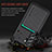 Custodia Silicone Ultra Sottile Morbida Cover con Magnetico S04D per Samsung Galaxy S21 5G