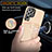 Custodia Silicone Ultra Sottile Morbida Cover con Magnetico S04D per Samsung Galaxy S21 Ultra 5G