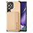 Custodia Silicone Ultra Sottile Morbida Cover con Magnetico S04D per Samsung Galaxy S23 Ultra 5G