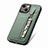 Custodia Silicone Ultra Sottile Morbida Cover con Magnetico S05D per Apple iPhone 13