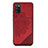 Custodia Silicone Ultra Sottile Morbida Cover con Magnetico S05D per Samsung Galaxy A03s Rosso