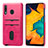 Custodia Silicone Ultra Sottile Morbida Cover con Magnetico S05D per Samsung Galaxy A30