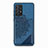 Custodia Silicone Ultra Sottile Morbida Cover con Magnetico S05D per Samsung Galaxy A52 5G