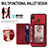 Custodia Silicone Ultra Sottile Morbida Cover con Magnetico S05D per Samsung Galaxy M20